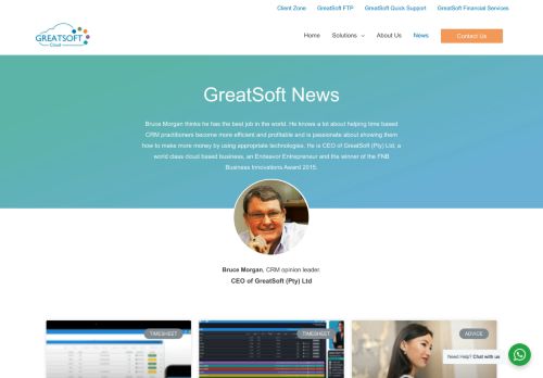 
                            2. Client Zone - GreatSoft