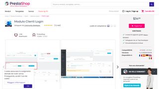 
                            3. Clienti Login - PrestaShop Addons