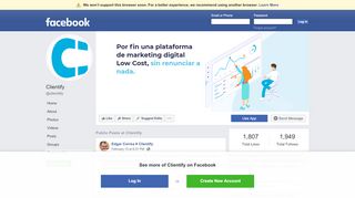 
                            10. Clientify - Community | Facebook