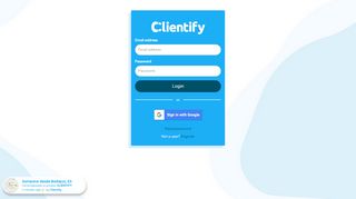 
                            3. Clientify - Login - Ayuda Clientify