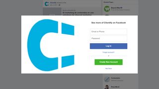 
                            8. Clientify - Social CRM shared a link. - Facebook