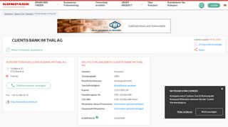 
                            13. Clientis Bank Im Thal Ag - Balsthal 4710 (Bezirk Thal), Goldgasse 11 ...