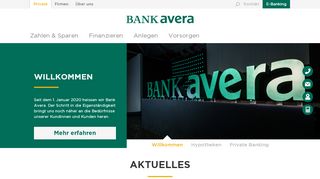 
                            3. Clientis Zürcher Regionalbank: Startseite