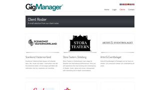 
                            13. Clients - GigManager.se