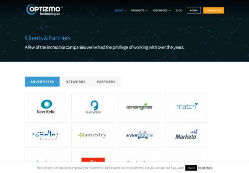 
                            11. Clients & Partners - Optizmo