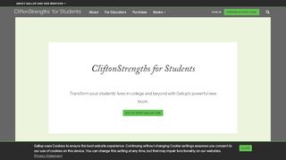 
                            8. CliftonStrengths for Students - StrengthsQuest