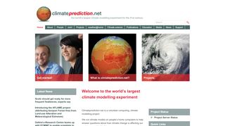 
                            1. climateprediction.net | The world's largest climate modelling ...