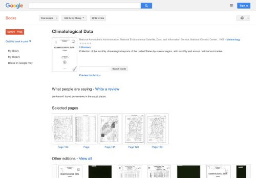 
                            11. Climatological Data