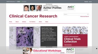 
                            3. Clinical Cancer Research: Home