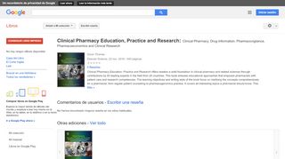 
                            13. Clinical Pharmacy Education, Practice and Research: Clinical ...