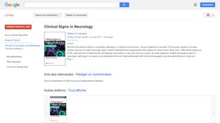 
                            13. Clinical Signs in Neurology