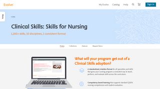 
                            1. Clinical Skills for Nursing | Elsevier Evolve