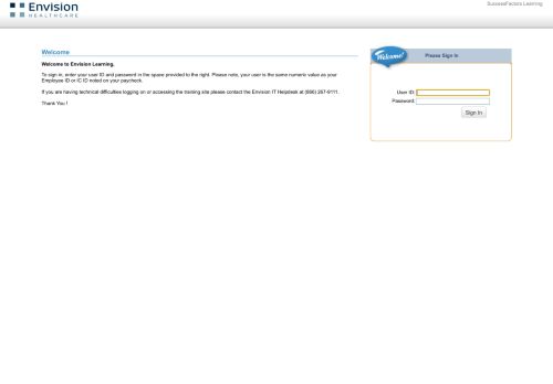 
                            10. Clinician Training Log-in - SuccessFactors Log in - Plateau