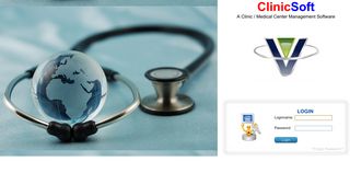 
                            4. ClinicSoft - Login