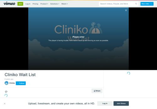 
                            12. Cliniko Wait List on Vimeo