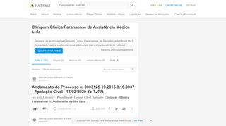
                            11. Clinipam Clinica Paranaense de Assistência Médica Ltda - JusBrasil
