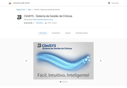 
                            13. CliniSYS - Sistema de Gestão de Clínicas - Google Chrome