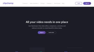 
                            8. Clipchamp: All your video needs in one place