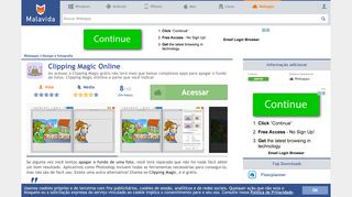 
                            4. Clipping Magic Online (Português) - Grátis - Malavida