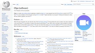 
                            11. Clips (software) - Wikipedia