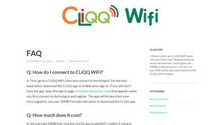 
                            8. CLiQQ WiFi - 7-Eleven Every Day!