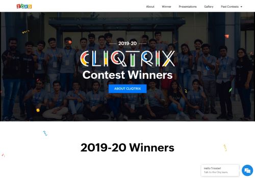 
                            8. CliqTrix- App building contest by Zoho Cliq