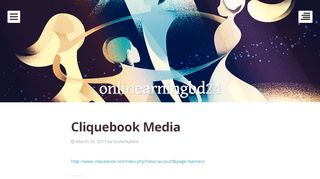 
                            13. Cliquebook Media | onlinearningbd24