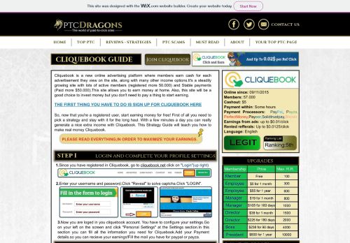 
                            8. Cliquebook strategy - Wix.com