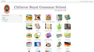 
                            13. Clitheroe Royal Grammar School VLE