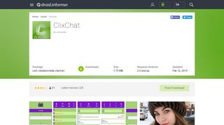
                            6. ClixChat Free Download - clixlabsmedia.clixchat