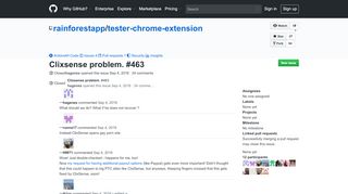 
                            11. Clixsense problem. · Issue #463 · rainforestapp/tester ...