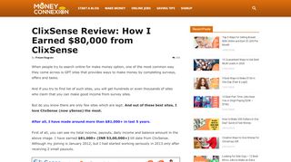 
                            11. ClixSense Review: How I Earned $80,000 from ClixSense (with Proof)