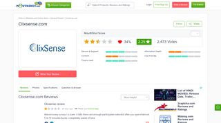 
                            10. CLIXSENSE.COM - Reviews | online | Ratings | Free - MouthShut.com