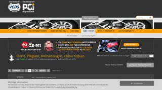 
                            8. Clone, Plagiate, Kleinanzeigen, China Kopien - Seite 3 - Kritik ...