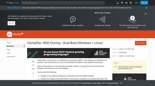 
                            11. CloneZilla: HDD Cloning - Dual Boot (Windows + Linux) - Ask Ubuntu