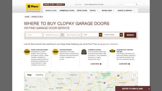 
                            3. Clopay Residential Garage Doors: Where to Buy & Repair