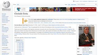 
                            7. Clorindo Testa - Wikipedia