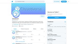 
                            7. Closedverse (@Closedverse) | Twitter