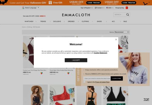 
                            3. Clothing - EmmaCloth