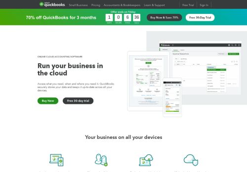 
                            3. Cloud Accounting Software - QuickBooks
