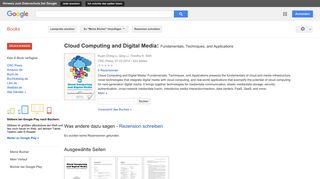 
                            10. Cloud Computing and Digital Media: Fundamentals, Techniques, and ...