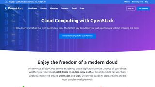 
                            6. Cloud Computing – DreamHost