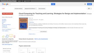 
                            11. Cloud Computing for Teaching and Learning: Strategies for Design and ...