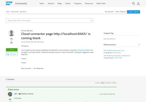 
                            13. Cloud connector page http://localhost:8443/ is coming blank ...