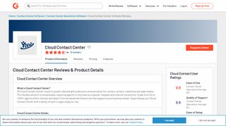 
                            10. Cloud Contact Center Software Reviews 2018 | G2 Crowd