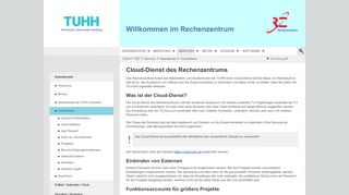 
                            7. Cloud-Dienst | RZT - TUHH