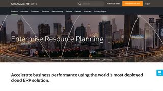 
                            11. Cloud ERP Software Solution | NetSuite