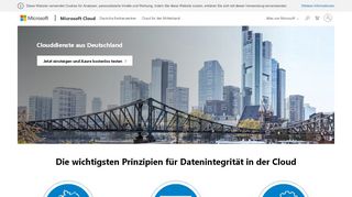 
                            4. Cloud mit deutscher Datentreuhand | Microsoft Cloud Deutschland