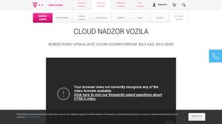 
                            4. Cloud Nadzor Vozila - Pratite vaša poslovna vozila! Hrvatski Telekom ...