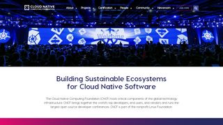 
                            5. Cloud Native Computing Foundation: Home Page